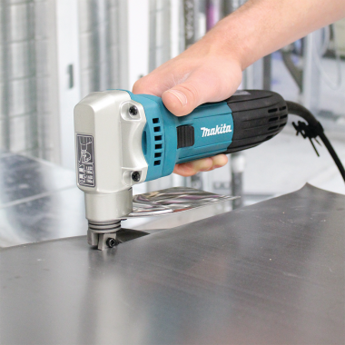 Click here to see Makita JS1602 Makita 16 Gauge Shear with Lock-On Slide, 3.3 Amp, 4,000 SPM - JS1602