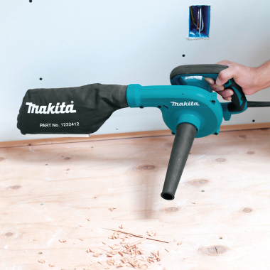 Click here to see Makita UB1103 Makita Electric Blower with Variable Speed, 6.8 AMP Motor, 203 MPH, 145 CFM - UB1103