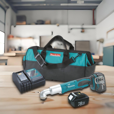 Click here to see Makita XLT01 Makita 18V LXT Lithium-Ion Cordless Angle Impact Driver Kit with Batteries, Charger, and Tool Bag - XLT01