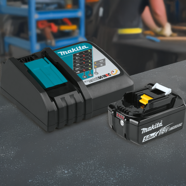 Click here to see Makita BL1850BDC1 Makita 18V LXT 5.0Ah Lithium-Ion Battery and Charger Starter Pack - BL1850BDC1 