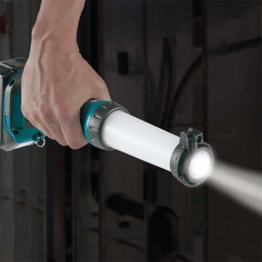 Click here to see Makita DML807 Makita 18V LXT Lithium‑Ion Cordless LED Lantern/Flashlight, Flashlight Only - DML807