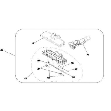 Click here to see Makita SH00000035 Makita Floor Nozzle for DCL500Z Vacuum - SH00000035