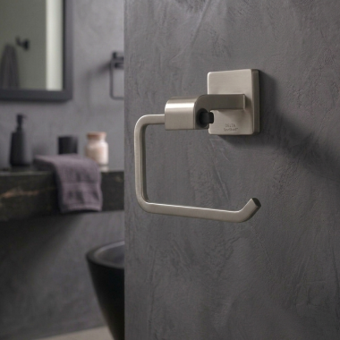 Click here to see Delta 77550-SS Delta Ara Toilet Paper Holder, Stainless - 77550-SS