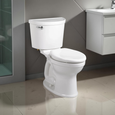 Click here to see American Standard 211AA.004.020 American Standard Champion PRO Elongated Two-Piece Toilet with Left Hand Trip Lever, 1.6 GPF, White - 211AA.004.020