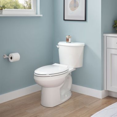 Click here to see American Standard 221CA.004.020 American Standard Colony Elongated Two-Piece Toilet, PowerWash, 12