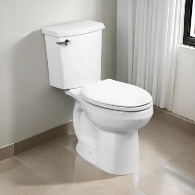 Click here to see American Standard 288CA.114.020 American Standard H2Optimum Siphonic Elongated Two-Piece Toilet, 1.1 GPF, PowerWash, EverClean, Less Seat, White - 288CA.114.020