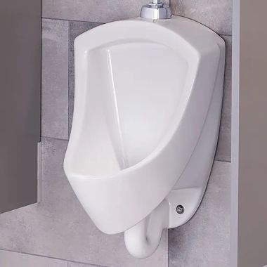 Click here to see American Standard 6002.001.020 American Standard Pintbrook Top Spud Urinal, 0.125 – 0.5 GPF, White - 6002.001.020