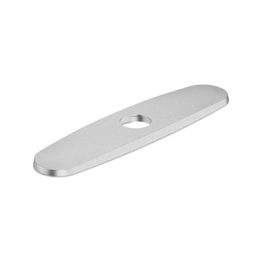 Click here to see American Standard 1660.152.075 American Standard Barton Kitchen Faucet Deck Plate, Zinc, Stainless Steel - 1660.152.075