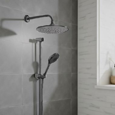 Click here to see American Standard 9038001.278 American Standard Spectra 11in Single-Function Rain Shower Head with EasyClean Nozzles, Round, 1.8 GPM, Legacy Bronze - 9038.001.278