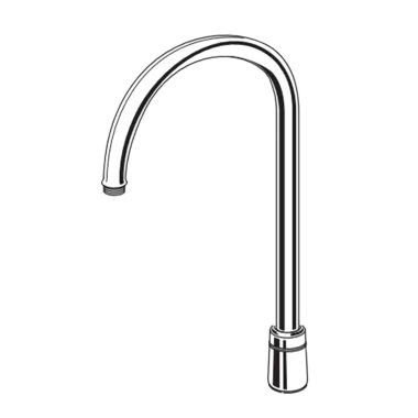 Click here to see American Standard 012182-002220A American Standard 012182-002220A Gooseneck Spout - 2.2 GPM, Chrome