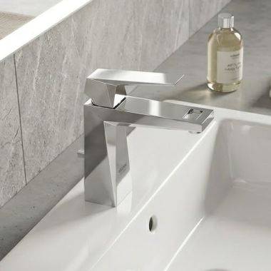 Click here to see Grohe 2303400A GROHE ALLURE Brilliant Single‑Handle Bathroom Faucet, Polished Chrome – 2303400A