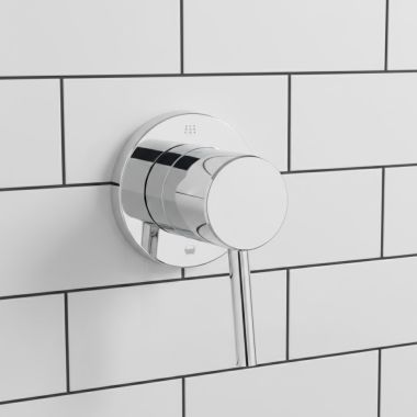 Click here to see Grohe 29104001 Grohe Concetto 2-Way Diverter Trim for Tub/Shower, Lever Handle, StarLight Chrome - 29104001