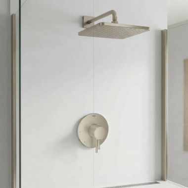 Click here to see Grohe 19494EN1 GROHE ESSENCE Dual Function Trim, Brushed Nickel – 19494EN1