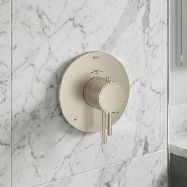 Click here to see  19988EN1 GROHE ESSENCE NEW Dual-Function Thermostatic Trim with Control Module, Brushed Nickel - 19988EN1