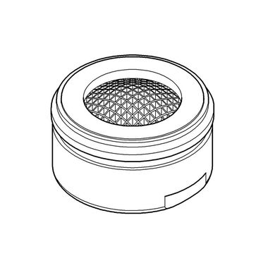 Click here to see Grohe 42406000 Grohe 42406000 Flow Straightener in StarLight Chrome