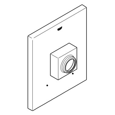 Click here to see Grohe 47834000 Grohe 47834000 Universal Escutcheon - StarLight Chrome