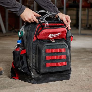 Click here to see Milwaukee 48-22-8201 Milwaukee 48-22-8201  Ultimate Job-Site BackPack, 48 Pockets