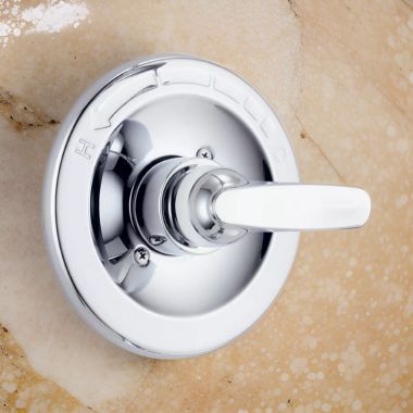 Click here to see Delta BT13010 Delta Foundations Monitor 13 Series Single-Handle Valve Trim, Polished Chrome - BT13010