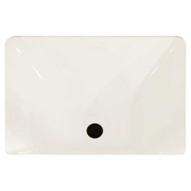 Click here to see Kohler 20000-47 Kohler Caxton Rectangle Undercounter Lavatory Sink, Vitreous China, Almond - K-20000-47