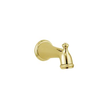 Click here to see Delta RP34357PB Delta Victorian Tub Spout with Pull-Up Diverter, Polished Brass - RP34357PB