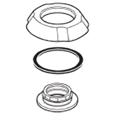 Click here to see Delta RP61289SS Delta RP61289SS Addison Flange Assembly for Widespread - Stainless