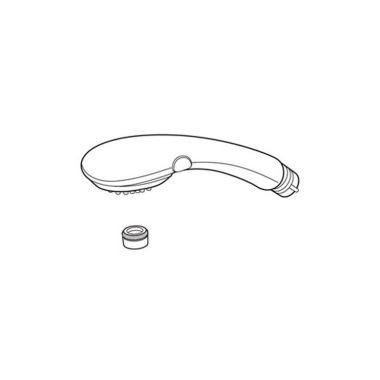 Click here to see Delta RP60732 Delta RP60732 Chrome 1.5 GPM Wand Assembly - Replacement Part