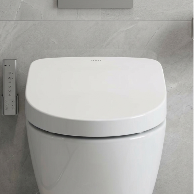 Click here to see Toto SW3046#01 TOTO WASHLET S500e Modern, Elongated, Cotton White, - SW3046#01