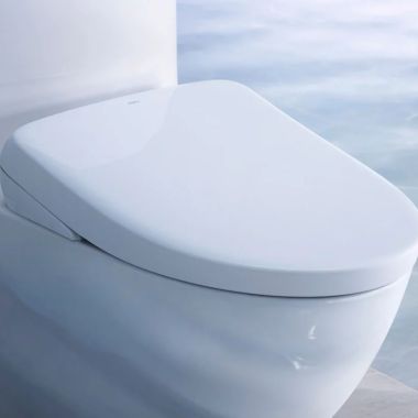 Click here to see Toto SW3056#01 TOTO WASHLET S550e Bidet Seat Only, Remote Control, EWater+ technology, Cotton White - TOTO SW3056#01