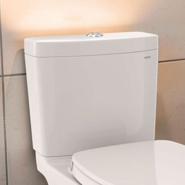 Click here to see TOTO USA INC ST446UMA#12 TOTO ST446UMA#12 Aquia IV Dual Flush Toilet Tank, 1.0 And 0.8 GPF, Sedona Beige