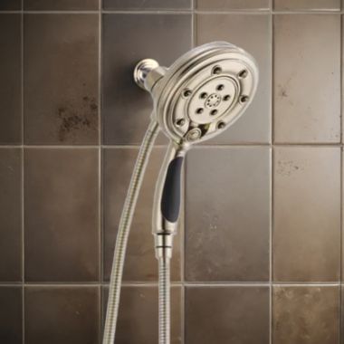 Click here to see Brizo 86200-BN-2.5 Brizo Essential Multi-Function Hydrati 2-in-1 Shower, Traditional, MagneDock, 2.5 GPM, Brilliance Brushed Nickel - 86200-BN-2.5 
