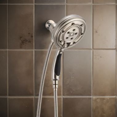 Click here to see Brizo 86200-NK-2.5 Brizo Essential Multi-Function Hydrati 2-in-1 Shower, Traditional, MagneDock, 2.5 GPM, Brilliance Luxe Nickel - 86200-NK-2.5