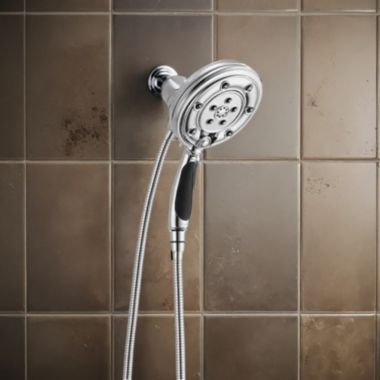 Click here to see Brizo 86200-PC-2.5 Brizo Essential Multi-Function Hydrati 2-in-1 Shower, Traditional, MagneDock, 2.5 GPM, Polished Chrome - 86200-PC-2.5