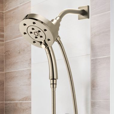 Click here to see Brizo 86275-PN-2.5 Brizo Hydrati 2-in-1 Multi-Function Shower, MagneDock, H2Okinetic, 2.5 GPM, Brilliance Polished Nickel - 86275-PN-2.5