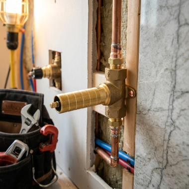 Click here to see  R35600 Brizo Sensori Volume Control Rough-In Valve, 3/4