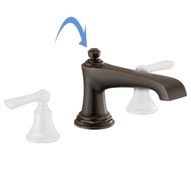 Click here to see Brizo T67360-RBLHP Brizo Rook Two-Handle Deck-Mount Roman Tub Faucet Trim, 3-Hole, Ceramic Cartridge, Less Handles, Venetian Bronze - T67360-RBLHP