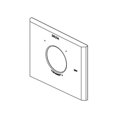 Click here to see Delta RP91907BL Delta RP91907BL Pivotal Escutcheon for 14 Series Shower - Matte Black
