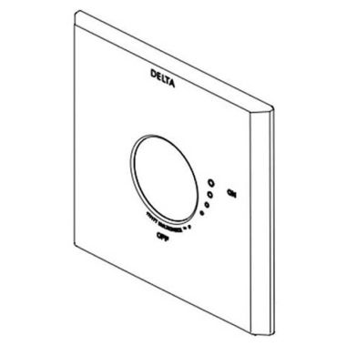 Click here to see Delta RP91909 Delta RP91909 Pivotal Escutcheon for 17 Series Showe, Chrome