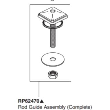 Click here to see Brizo RP62470GL BRIZO RP62470GL VIRAGE ROD GUIDE ASSEMBLY LUXE GOLD