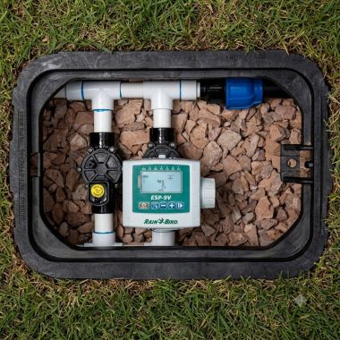Click here to see Rainbird ESP9V2 Rain Bird 2-Zone Battery-Operated Controller, 9V, Less Battery - ESP-9V2 (F48342)