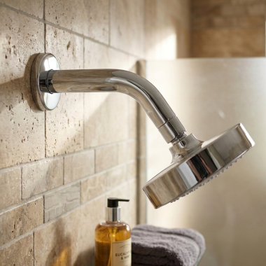Click here to see TOTO BRASS TBW01012UV1#CP TOTO Modern Shower Arm with Flange, Polished Chrome - TBW01012UV1#CP 