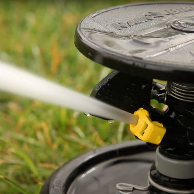 Click here to see Rainbird 20659210 Rain Bird #10 Yellow Standard Sprinkler Nozzle for Maxi-Paw Sprinklers, 4.2-6.4 GPM, 38-44 ft Radius, 25-60 PSI - 206592-10