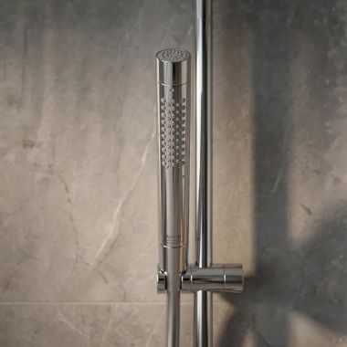 Click here to see  04486000 Axor Starck 2-Spray Hand Shower, 1.75 GPM, Chrome - 04486000