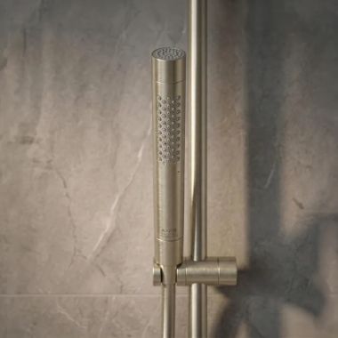Click here to see Axor 04486820 Axor Starck 2-Spray Hand Shower, 1.75 GPM, Brushed Nickel - 04486820 