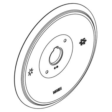 Click here to see Moen 185834ORB Moen 185834ORB Moentrol Escutcheon, Oil Rubbed Bronze