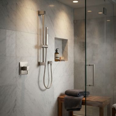 Click here to see  3988EPSRN Moen Handheld Shower with Slide Bar, 1.75 GPM, WaterSense, Spot Resist Brushed Nickel - 3988EPSRN