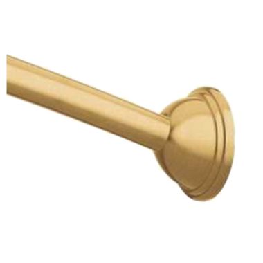 Click here to see Moen CSR2160BG Moen CSR2160BG Adjustable Curved Shower Curtain Rod, Brushed Gold