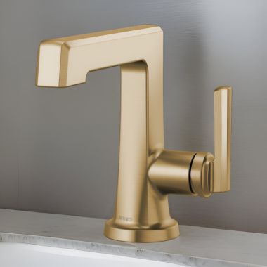 Click here to see Brizo 65098LF-GL-ECO Brizo Levoir Single-Handle Deck Mount Lavatory Faucet, 1.2 GPM, Brilliance Luxe Gold - 65098LF-GL-ECO