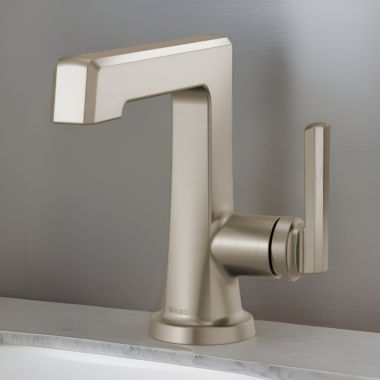 Click here to see Brizo 65098LF-NK-ECO Brizo Levoir Single-Handle Deck Mount Lavatory Faucet, 1.2 GPM, Brilliance Luxe Nickel - 65098LF-NK-ECO