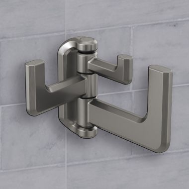 Click here to see Brizo 693597-SL Brizo Levoir Triple-Hinged Robe Hook, Brilliance Luxe Steel - 693597-SL