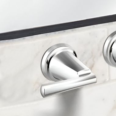 Click here to see Brizo HL5898-PC Brizo Levoir Wall Mount Lavatory Faucet Lever Handle Kit, ADA, Polished Chrome - HL5898-PC